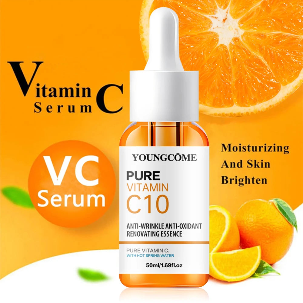 Vitamin C Facial Serum – Hydrating & Brightening Antioxidant Care